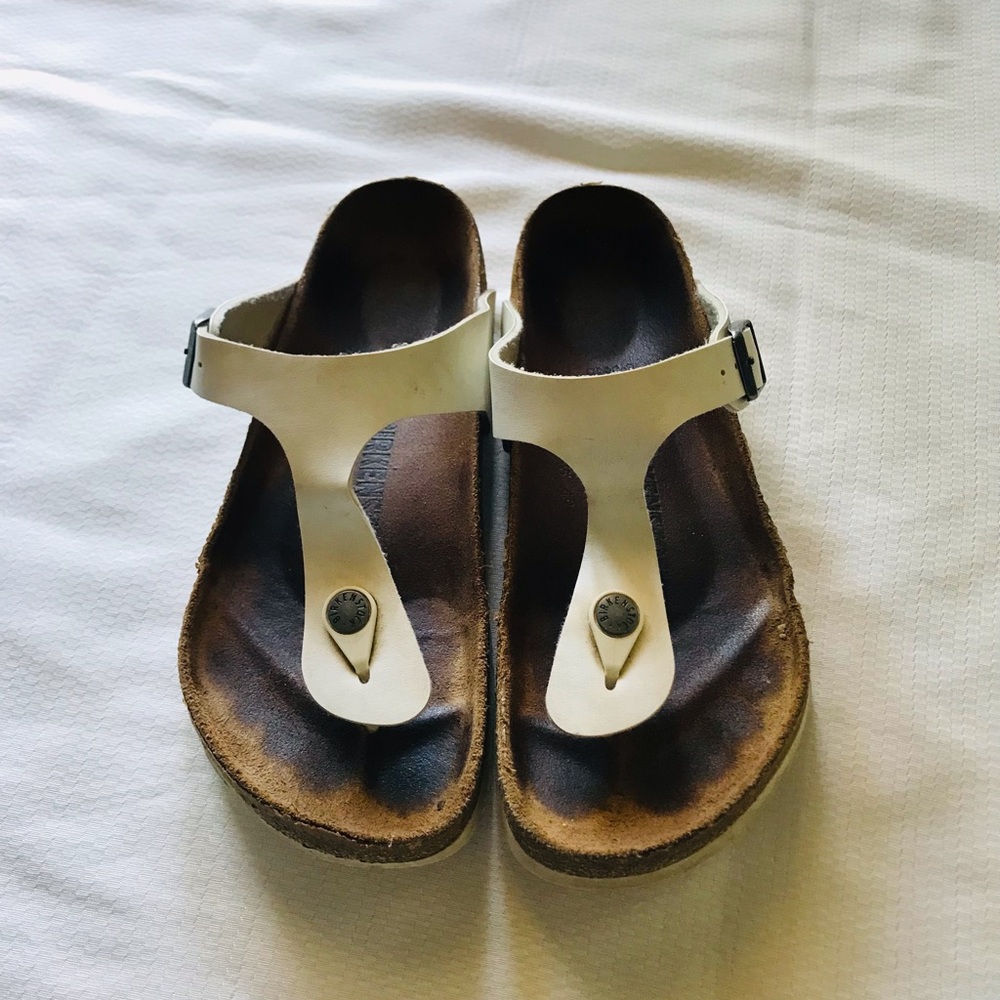 Birkenstock Women's White Sandals